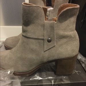 Beige Booties